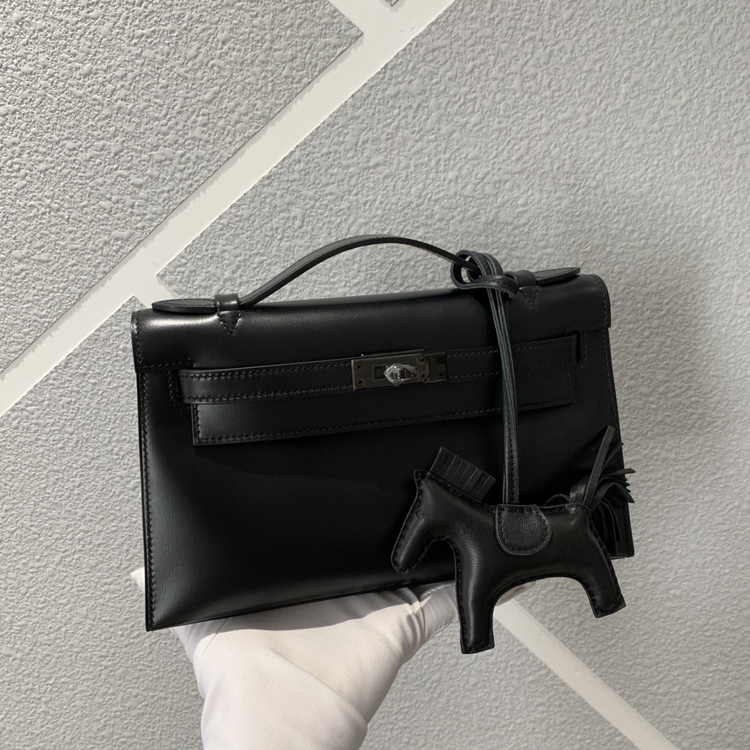 에르메스 미니 켈리백22 올블랙